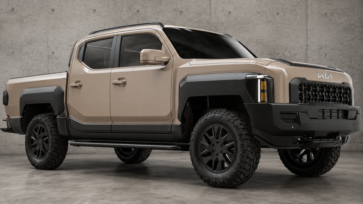 Kia Tasman fitted with EGR accessories