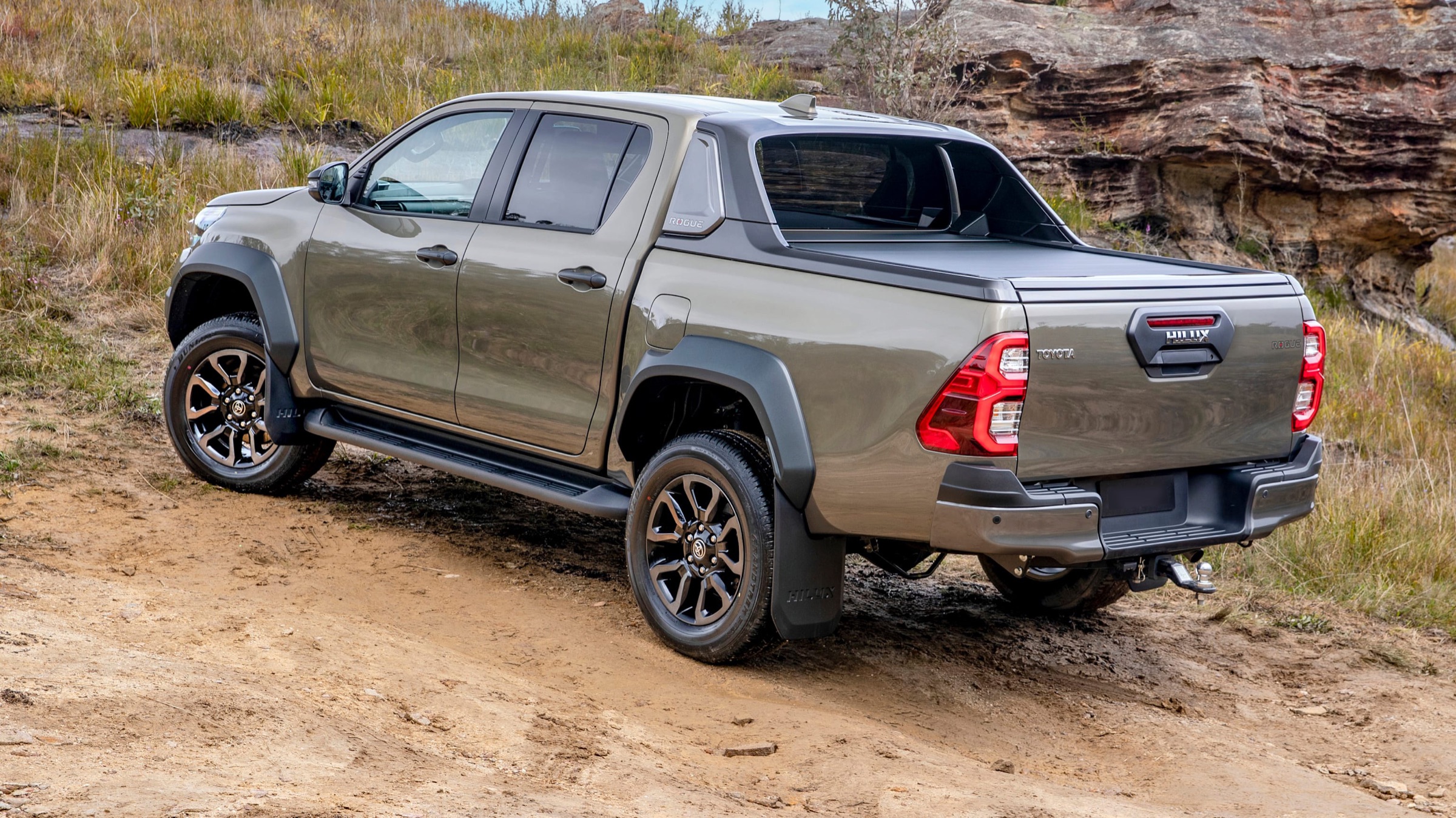 Toyota Hilux Rogue fitted with an EGR roll cover